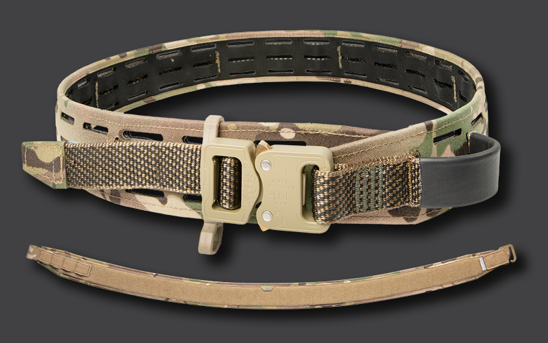 Natural Fitting MOLLE Belt Curve