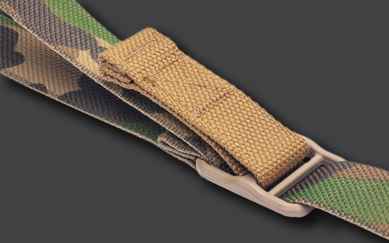 Vickers Sling Quck Adjuster with Contrasting Pull Tab (coyote brown)